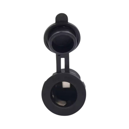 Waterproof 12v cigarette lighter socket panel mount for accessory charging