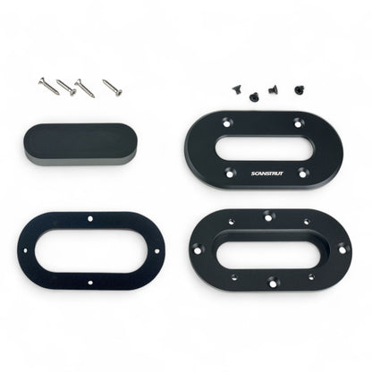 Caravan LP multi black cable seal for clean roof cable installs