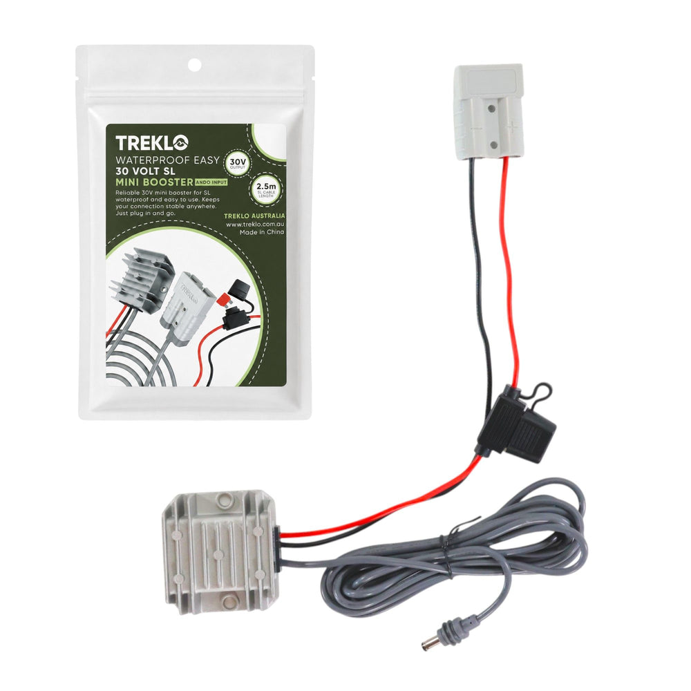 Waterproof easy 12 volt Starlink Mini booster for reliable off grid internet power