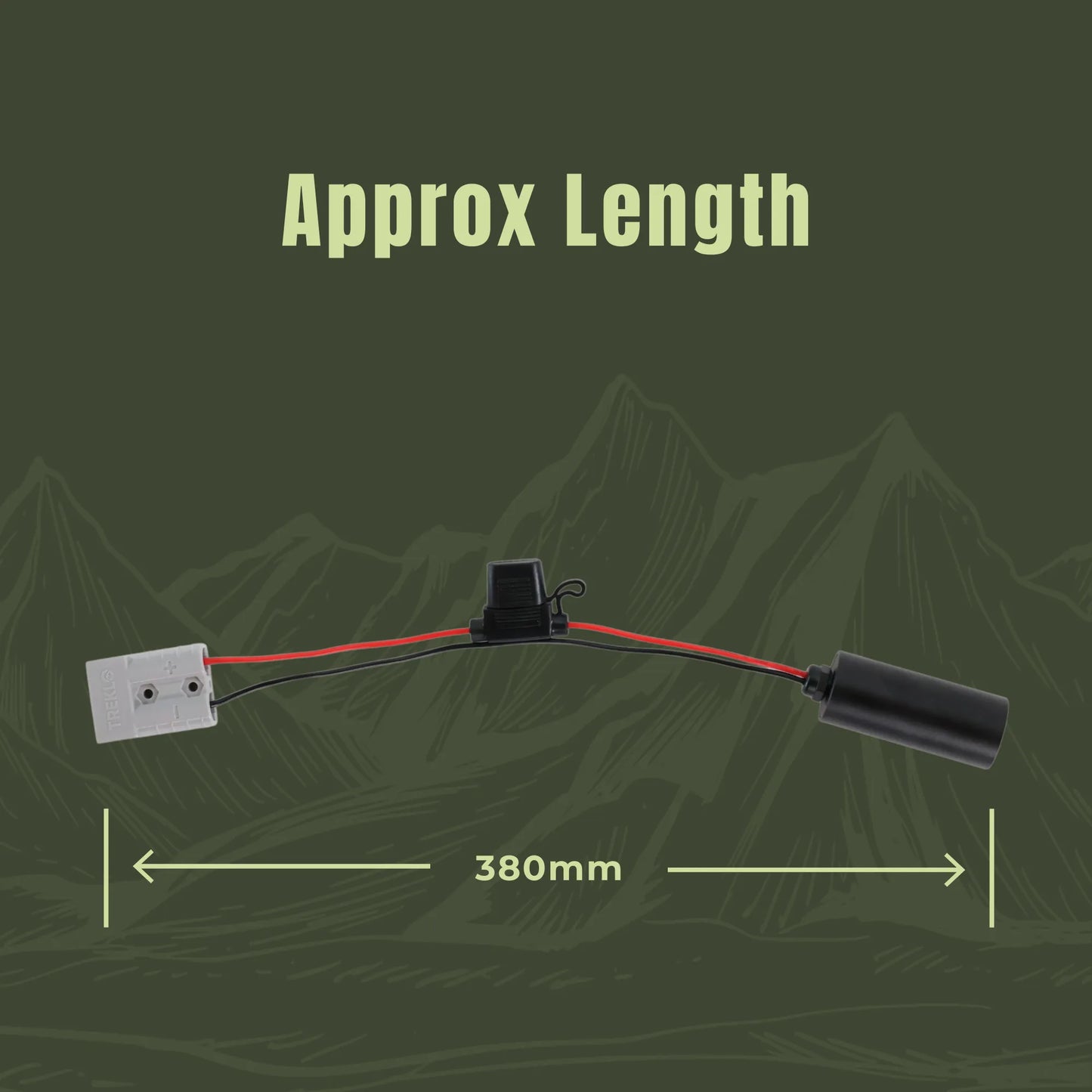 Campervan Starlink Mini DC boost adapter with Anderson style plug
