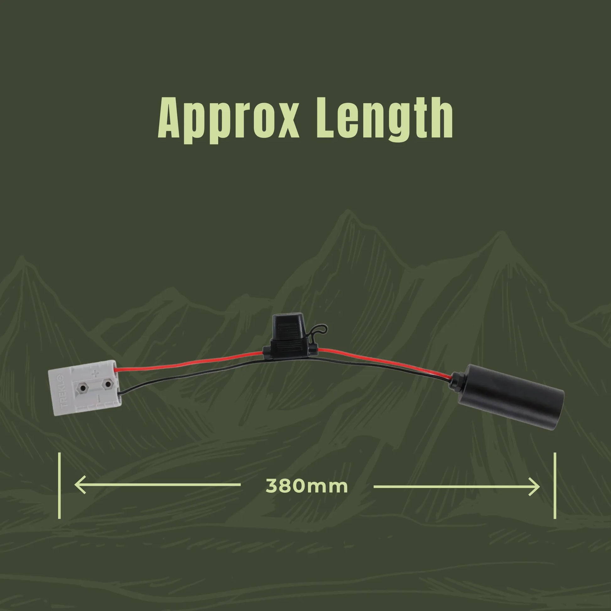 Campervan Starlink Mini DC boost adapter with Anderson style plug