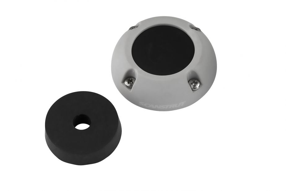 White 12-15mm vertical cable gland 40mm for waterproof roof cable routing