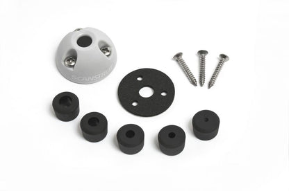 White 2-6mm vertical cable gland 6mm for waterproof roof cable routing