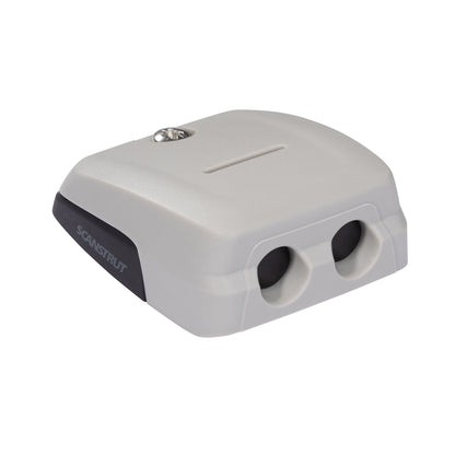 White double horizontal cable seal 6-10mm for caravan, rv, and campervan cable entries