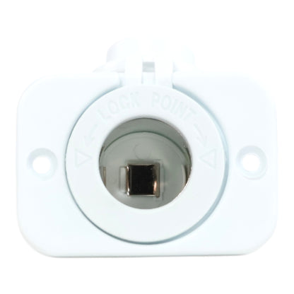 rv white 12v cigarette lighter socket for power outlets