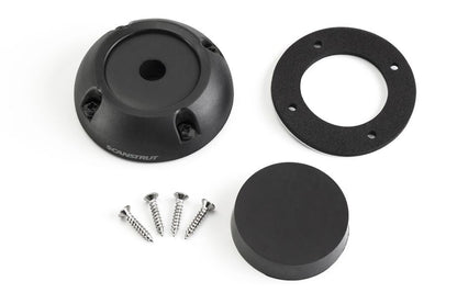 Caravan white vertical cable seal for clean waterproof installations