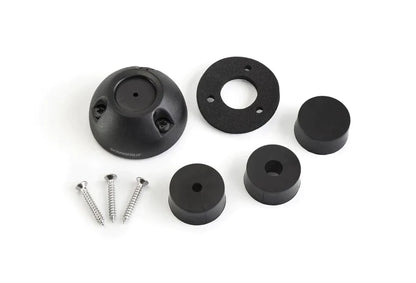 Caravan white vertical cable seal for clean waterproof installations