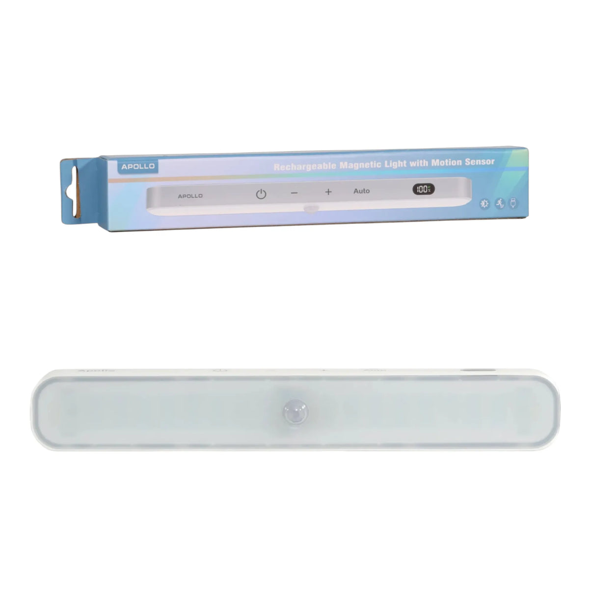 White Apollo motion sensor LED light for convenient hands free campervan illumination