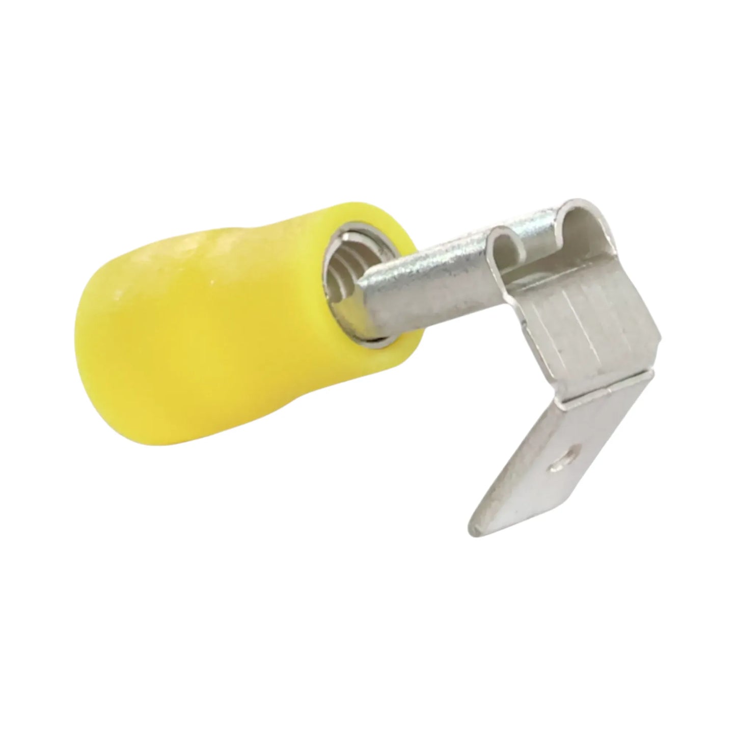 Yellow heat shrink piggy back quick disconnect (100 pack) for caravan, rv, and campervan waterproof 12v wiring connections