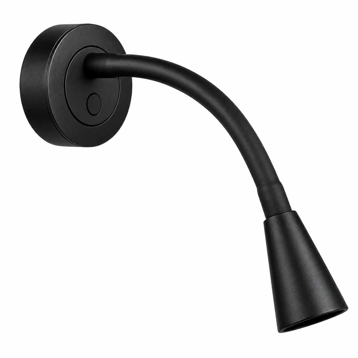 Adjustable Zen LED reading lights with USB ports for caravan bedside lighting